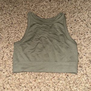 Army green Old Navy Active top